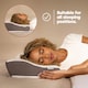 image 4 of Memory foam neck contour pillow