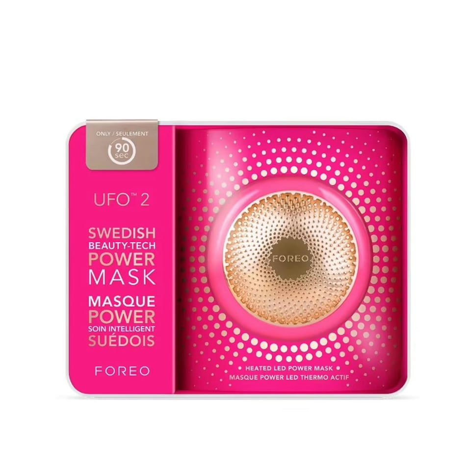 image 1 of FOREO UFO Face Mask Treatment Device Highly Advanced for Dry Skin, Fuchsia