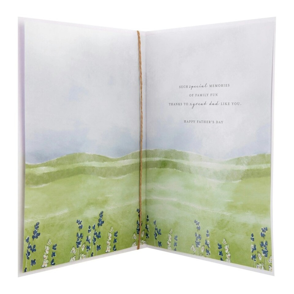 image 1 of Illustrated Story Design For Dad Father's Day Card