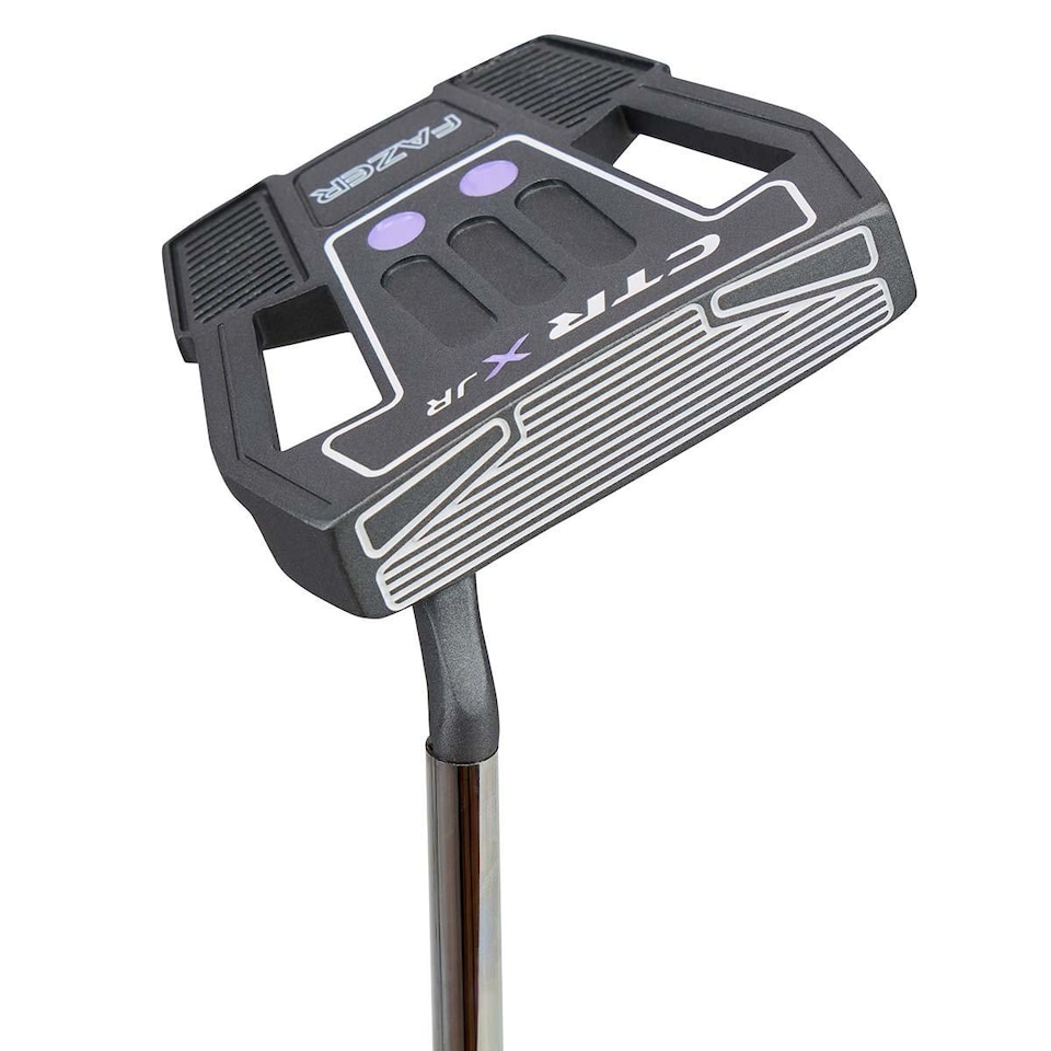 image 1 of Fazer Junior CTRX Age 9-11 5-Piece Golf Stand Bag Package Set - Chalk Purple