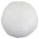 image 1 of SNUGRUGS Mongolian Sheepskin Cushion - Round - 40cm | White | Round 40cm