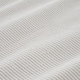 image 5 of Bianca Seersucker Woven Stripe 180 Thread Count Cotton Duvet Cover Set | Cream | Natural | King