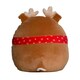 image 2 of Mumbles Squidgy Deer Christmas Plush Toy - Mid Brown - One Size