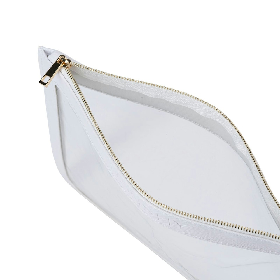 image 1 of Nanshy Clear PVC Makeup White