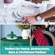 image 9 of 10pcs White Christmas Napkins Cloth Dinner Table Napkins - 20 x 20 Inch