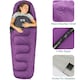 image 5 of Kids Mummy Sleeping Bag - Purple