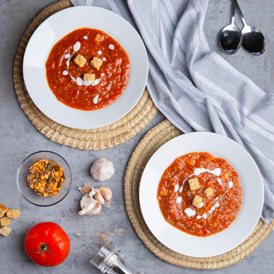 image 1 of Argon Tableware Classic White Soup Bowls - 23cm - Pack of 12 | White | White