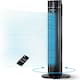 image 1 of PureMate 43" Oscillating Tower Fan with air Purifier and Aroma Function