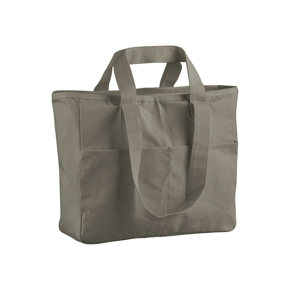 image 1 of Westford Mill Cargo Double Handle Tote Bag - Mushroom - One Size