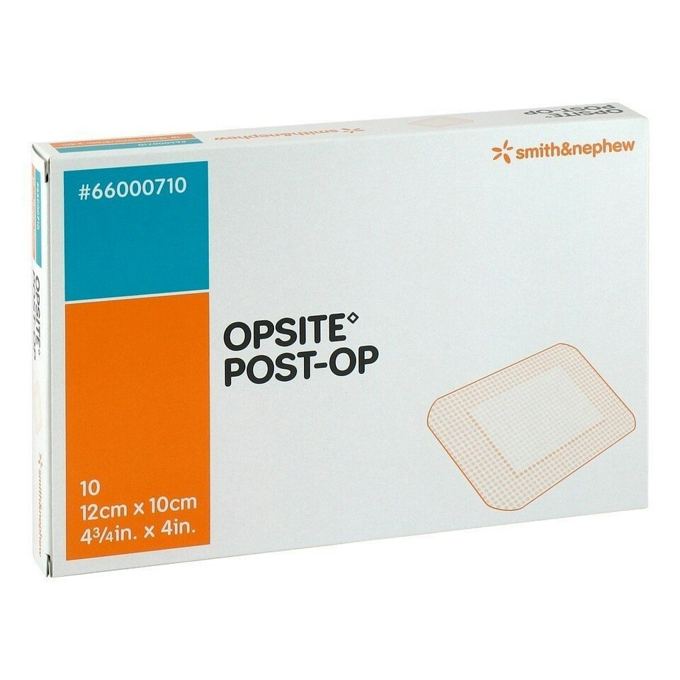 image 1 of OpSite Post-Op 10cm x 12cm Pack of 10 Dressings