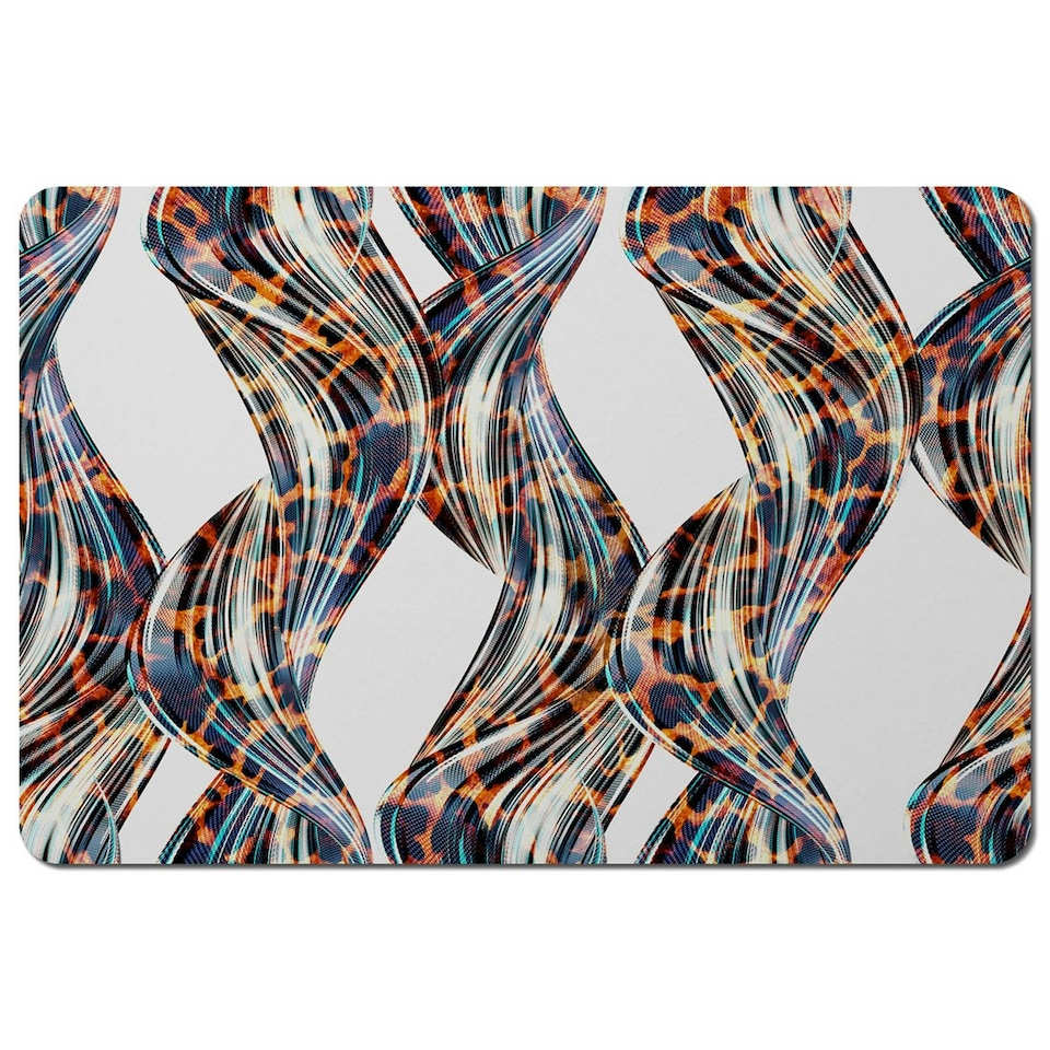 image 1 of Snake & Leopard Skin (Placemat)