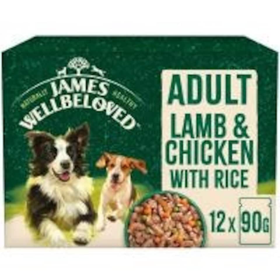 image 1 of James Wellbeloved Lamb Adult Pouch 150G Pk 10X1