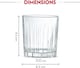 image 1 of Borosil Charm Whiskey Glass Tumbler | 6 pc Set (300 ml Each)