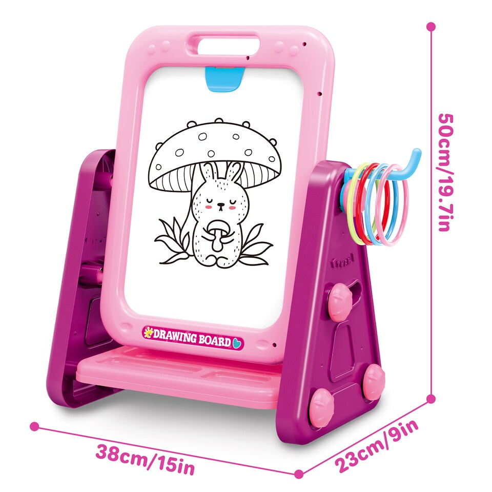 image 1 of Creative Glow 3-in-1 Vanity & Drawing Play Set