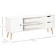 image 7 of HOMCOM Modern TV Stand W/ Storage Shelf Media Console Table Entertainment Center