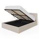 image 2 of End Lift Ottoman Storage Bed Small Double Natural | Cream | Natural