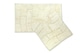 image 4 of Ripple Collection Pure Cotton Jacquard 2pc Bath Set in Cream