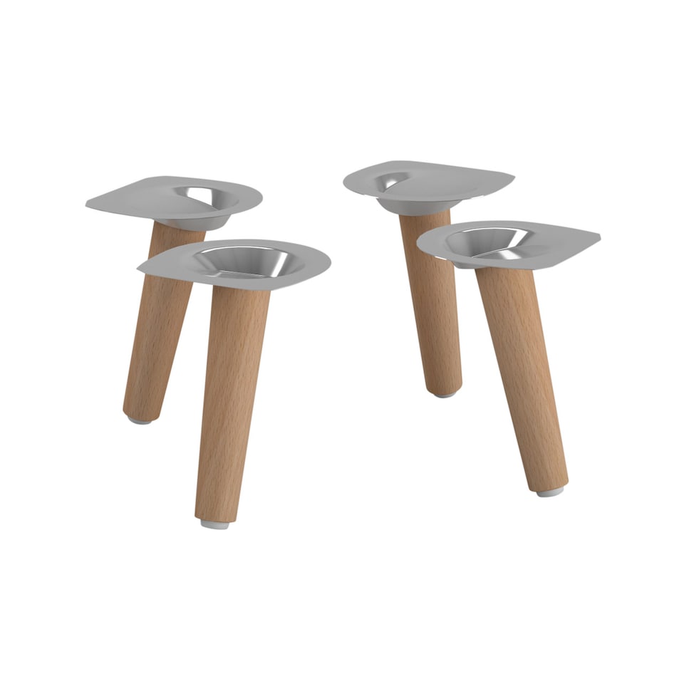 image 1 of Wooden Scandinavian Replacement Furniture Legs | Multi | Not provided | 1
