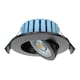 image 1 of BHS Hudson 7 Watt LED Adjustable IP65 Colour Changing Downlight | Black | Black | 1