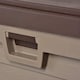 image 9 of 440L Garden Cushion Storage Box / Chest Sit on Lid | Brown | Brown