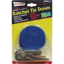 Streetwize Tie Down - Blue - 4.5m