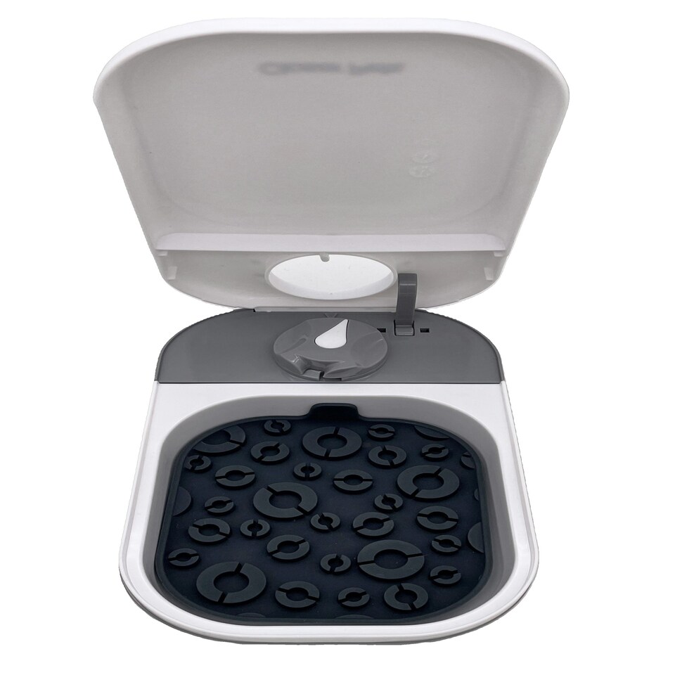 image 1 of Cat Mate One-meal Automatic Dry/Wet Food Pet Feeder (C100)