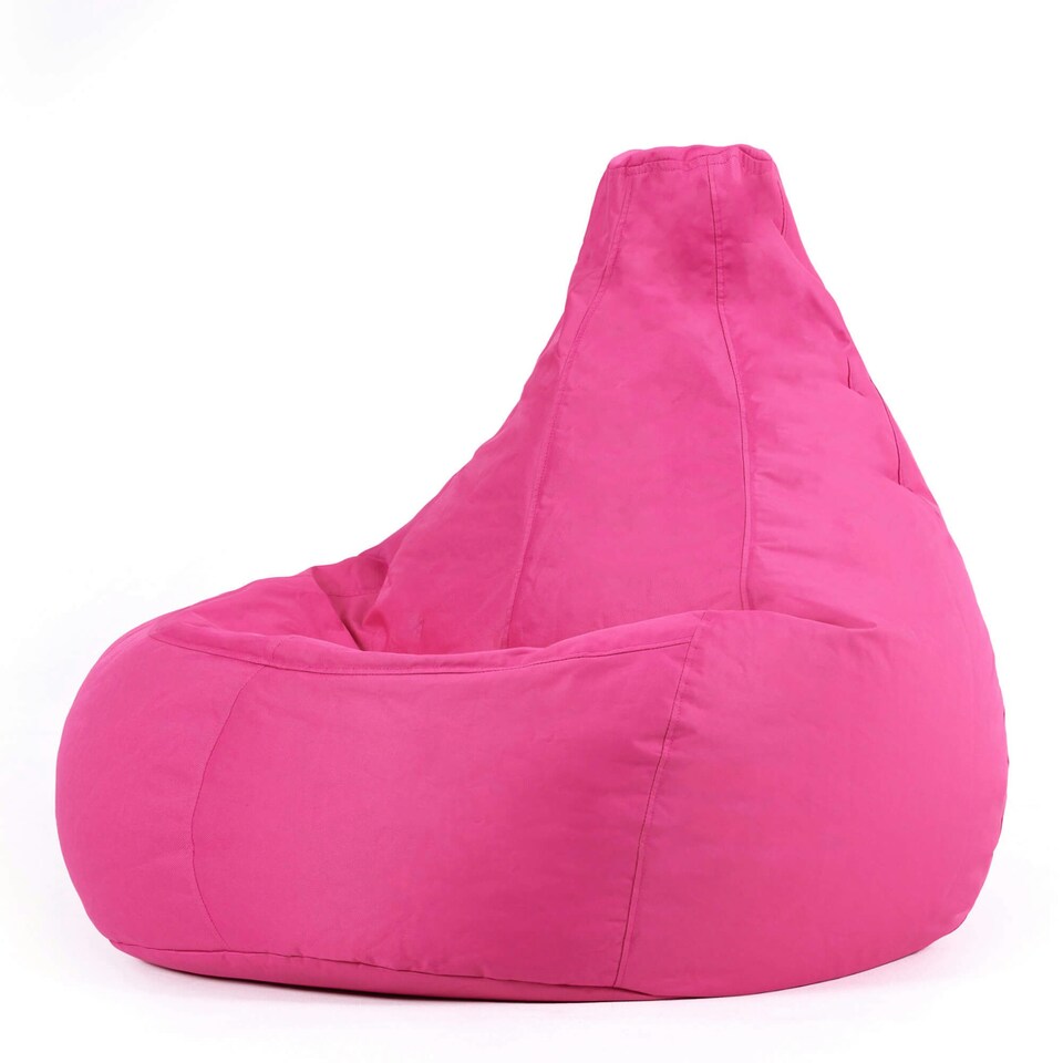 image 1 of icon Recliner Indoor Outdoor Bean Bag Pink Bean Bag Chair Pink