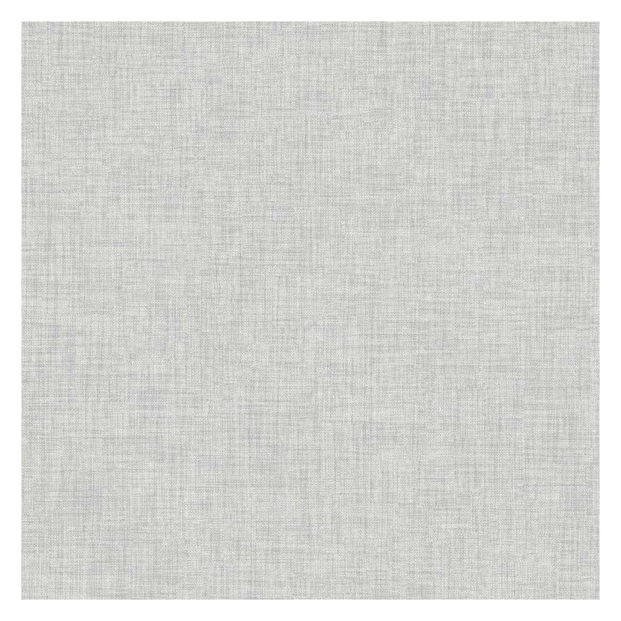 Muriva Cambric Fabric Effect Textured Wallpaper - Grey - 10m x 53cm Grey