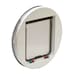 image 4 of Cat Mate Large Glass & Wall Fitting Cat Flap – White (357W)