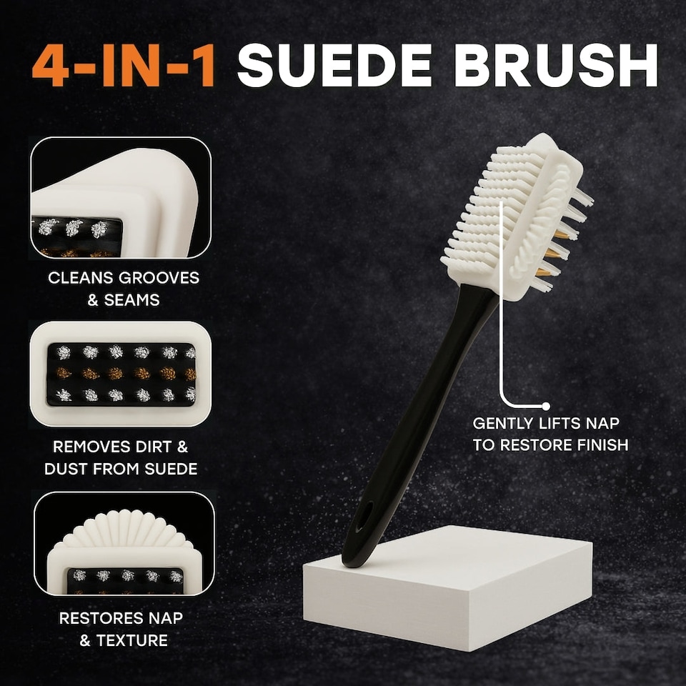 image 1 of Shoe Clinic - Suede Cleaner and Suede Brush