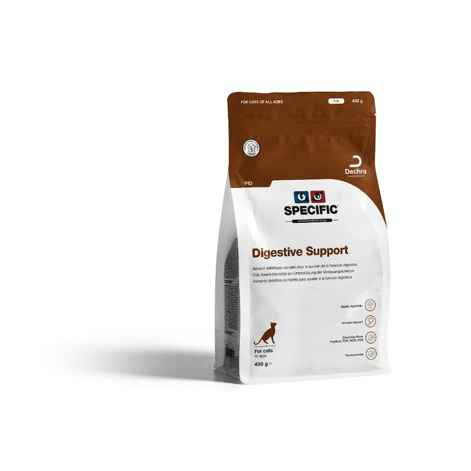 Dechra Specific FID Digestive Support Dry Cat Food - 4 x 400g