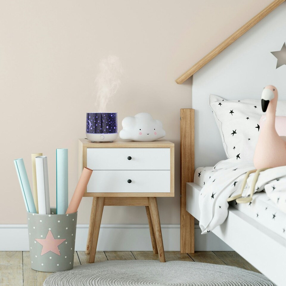 image 1 of Dream Time Aroma Diffuser, Humidifier and Night Light