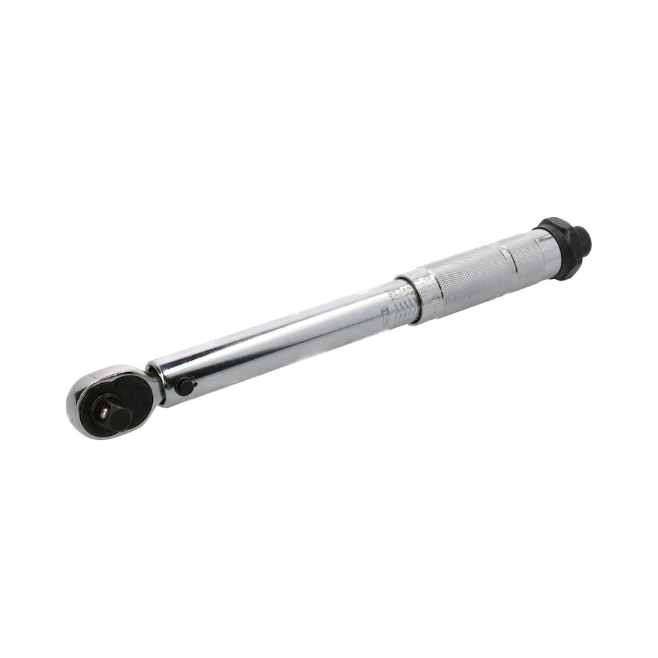 image 1 of 3/8" Drive Click Torque Ratchet Wrench 5 - 25Nm / 4 - 18 ft/lbs Fully Adjustable
