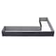 image 6 of Living and Home L-Shaped Galvanized Steel Raised Garden Bed, Black | Black | L207 x W277 x H30 (cm)