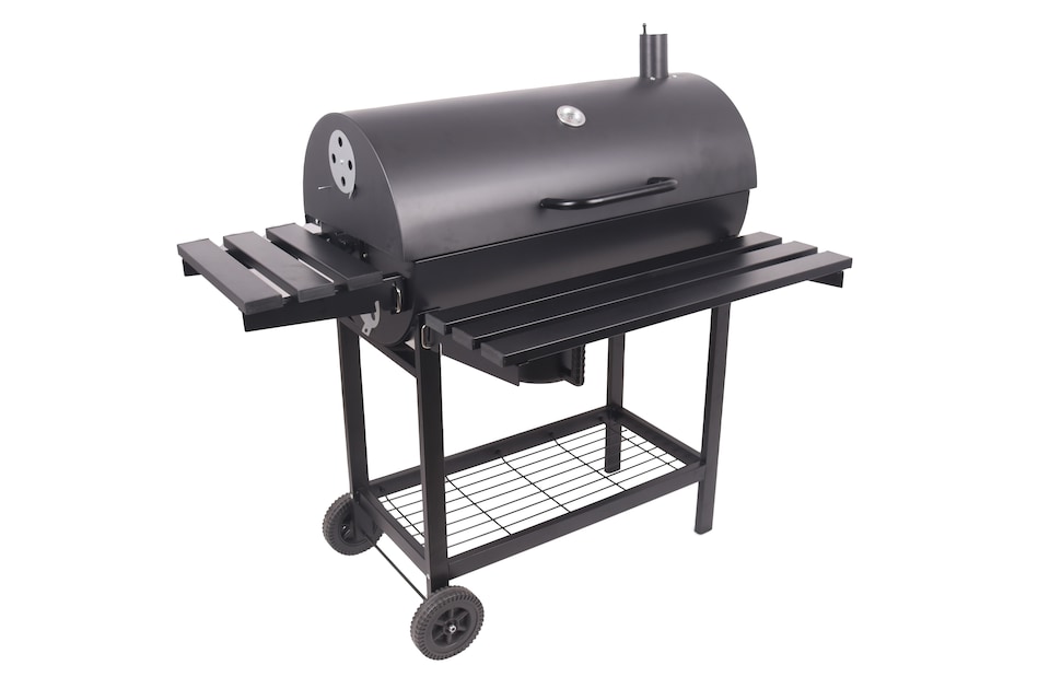 image 1 of Groundlevel XXL Deluxe Family BBQ Versatile Charcoal Grill Barbeque With Automated Rotisserie