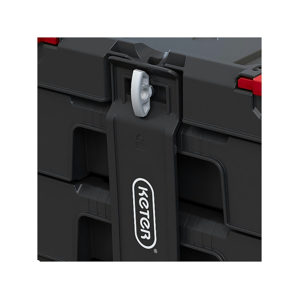 image 1 of Keter Stack N Roll 2-drawer Unit - Multi Colour - One Size Multi