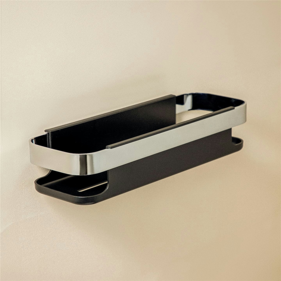 image 1 of Cosmic Shower Soap Dish Handy w/ Durable Stainless Steel for Bathroom,Light Grey