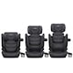 image 3 of Cozy N Safe Portland i-Size High Back Booster Car Seat 100-150cm, ISOFix & Seat Belt, Side Impact Protection, Adjustable Headrest, Cup Holder, Kids Car Seat 4-12 Years (Slate)