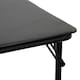 image 4 of Square Folding Standard Bridge Card Game Black Table