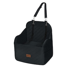 Skylos Dog Booster Car Seat Black Portable Travel Carrier Bed for Pet | Black | Black | One Size