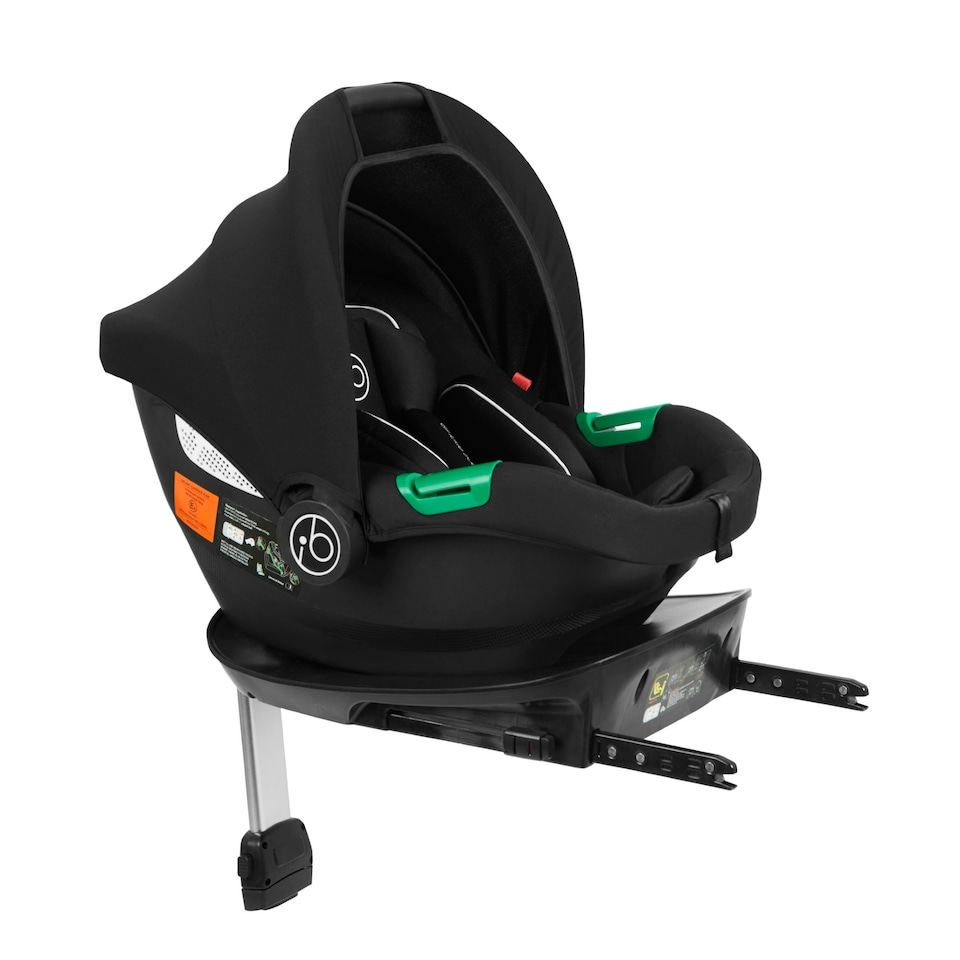 image 1 of Cirrus i-Size Car Seat and ISOFIX Base - R129 Safety Standard, Side-Impact Protection, Lightweight (3.3kg), One-Hand Adjustable Headrest, UPF 50+ Hood