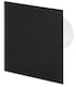 image 1 of 125mm Timer Extractor Fan Matte Black Glass Front Panel TRAX Wall Ceiling Ventilation