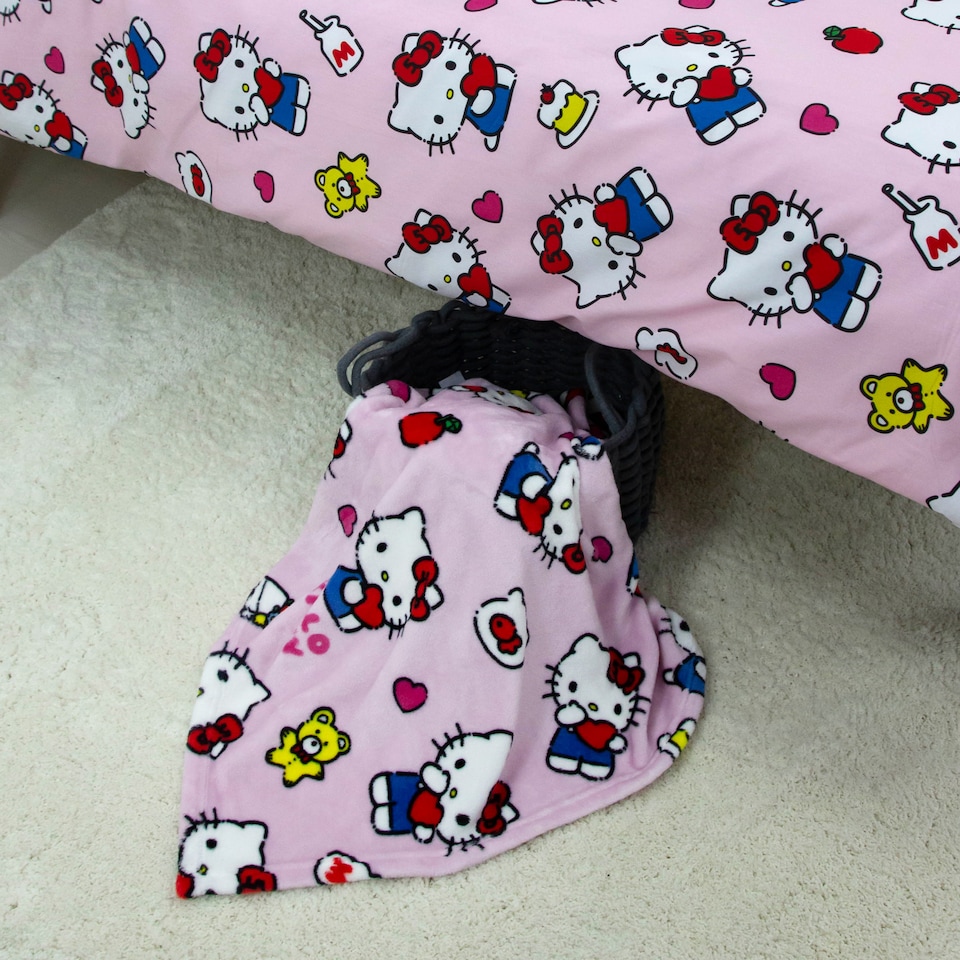 image 1 of Hello Kitty Hello Fleece Blanket