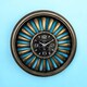 image 3 of Round Wall Clock - L9 x W63 x H63 cm