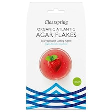 Organic Atlantic Agar Flakes 30g (Clearspring)
