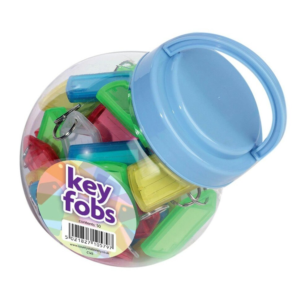 image 1 of Pack of 50 Jar Key Fobs