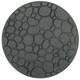 image 1 of Nicoman Round Grey River Rock Stepping Stone - Pack of 2 | Grey | Grey | 2