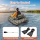 image 4 of COSTWAY Fishing Float Tube V-Shaped Inflatable Float Tube-Camouflage