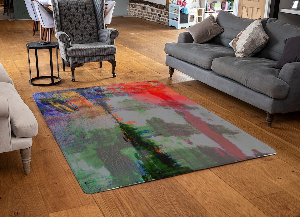 image 1 of London Thames Rug | Multi