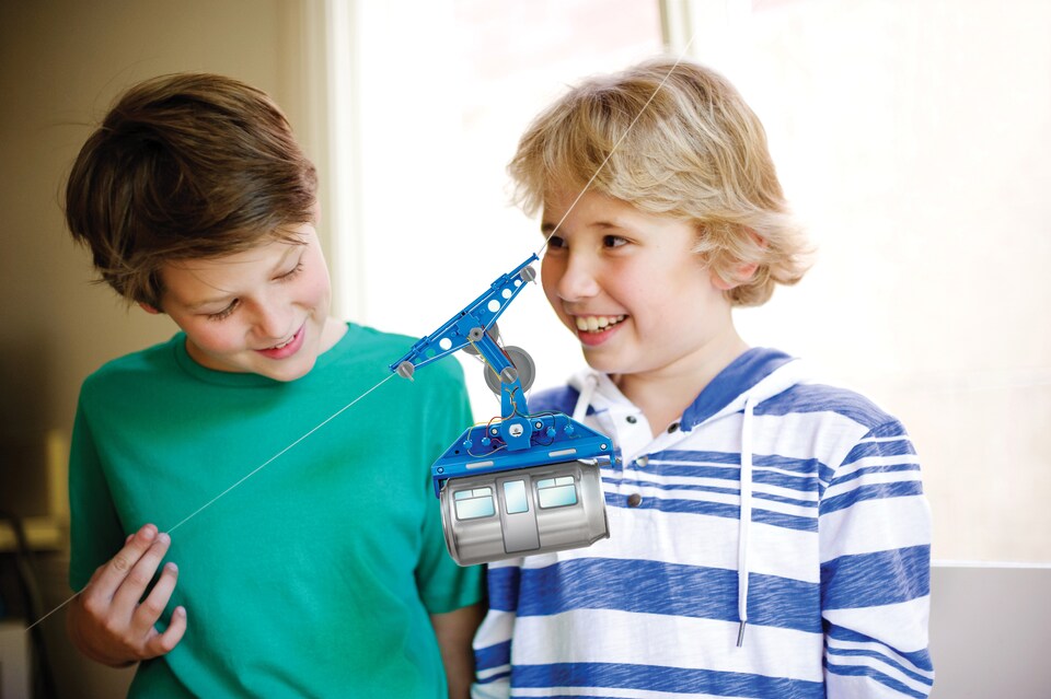 image 1 of KidzRobotix - Tin Can Cable Car